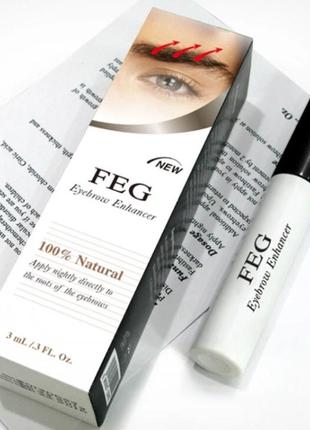 Feg eyebrow enhancer оригинал - средство для роста бровей фег