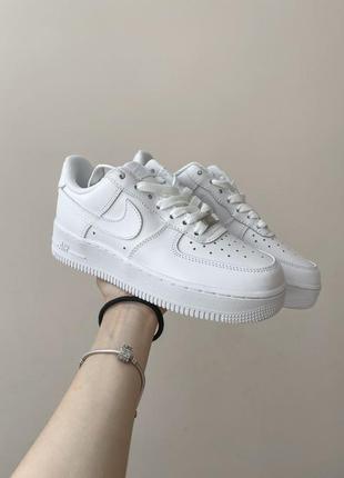 Женские кроссовки nike air force 1 low white 36-37-38-39-40-41