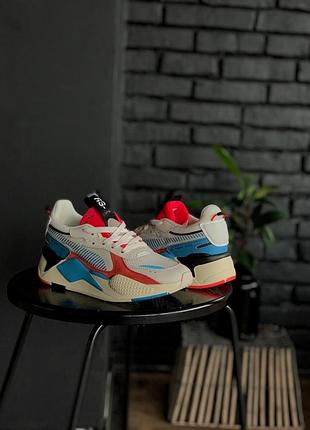 Шикарні жіночі кросівки puma rs x toys beige 😍 (весна/ літо/ осінь)3 фото