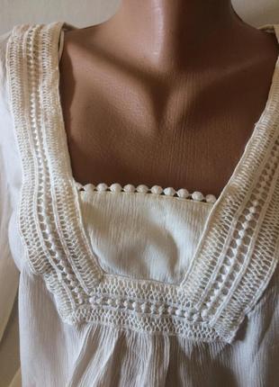 Идеальная , нежнейшая блузка. размер 52-542 фото