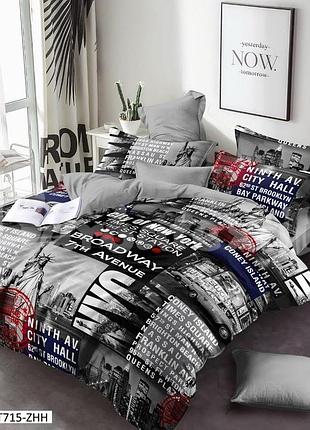 Постельное белье полуторное двуспальное евро семейный комплект