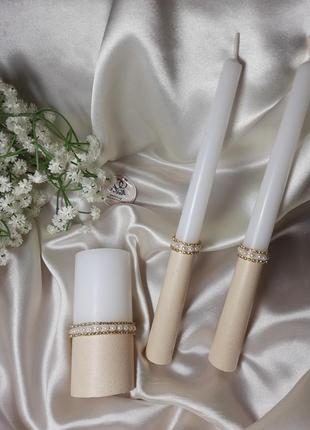Весільні свічки, сімейне вогнище, вінчальні свічки на весілля3 фото