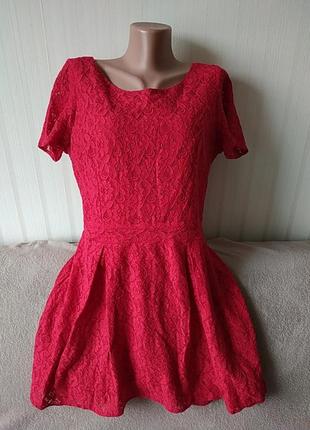 Розпродаж!! яскраве плаття з коротким рукавом, пог 50 см