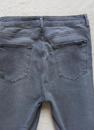 Стильные джинсы скинни с высокой талией zara, 12-14 размер4 фото