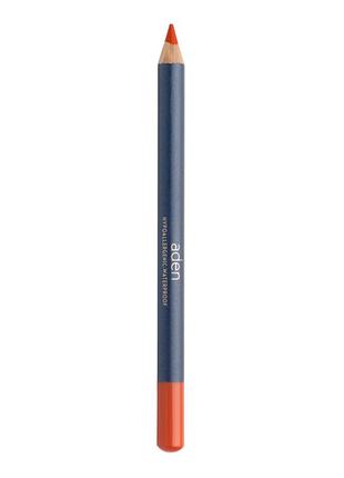 Олівець для губ aden №45 papaya аден матовий відтінок номер1 фото