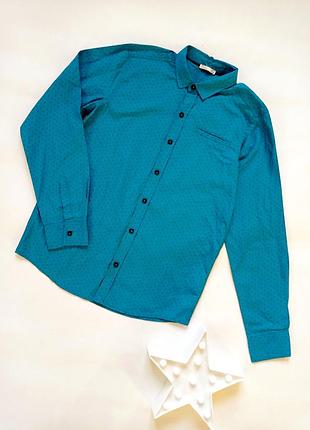 Бирюзовая рубашка