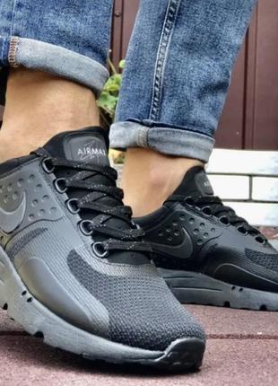 Кроссівки чорні nike air max zero