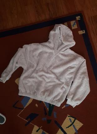 Кофта - меховушка фирмы zara на возраст 13-14 лет, 164 см