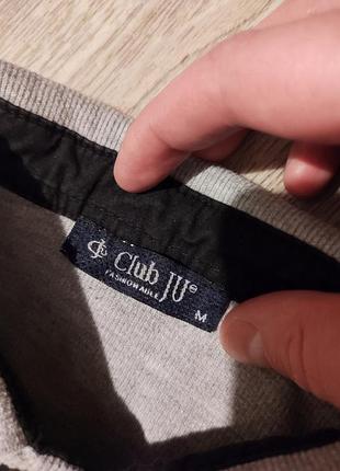 Мужская кофта / свитшот / джемпер / свитер / серая кофта /