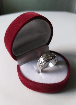 Серебряное кольцо. серебро ссср 925 проба со звездой. перстень. радянське срiбло. советское.2 фото