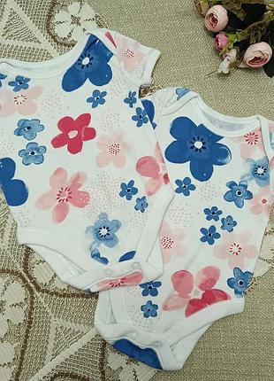 Два бодіка 0-3 міс george