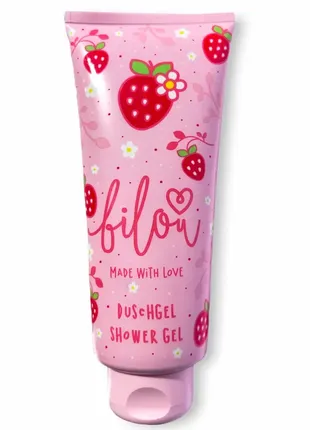 Гель для душа сладкая клубника bilou sweet strawberry shower gel1 фото