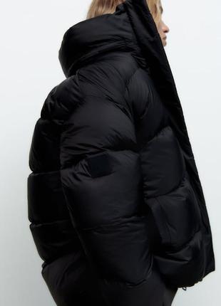 Натуральний пуховик  зара zara5 фото