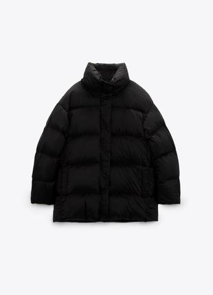 Натуральний пуховик  зара zara6 фото