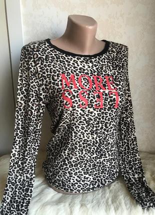 Кофточка, анималистичный принт