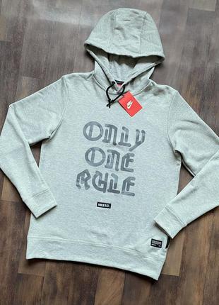 Худі nike fc po 719501-063 чоловіче оригінал розмір m сіре2 фото