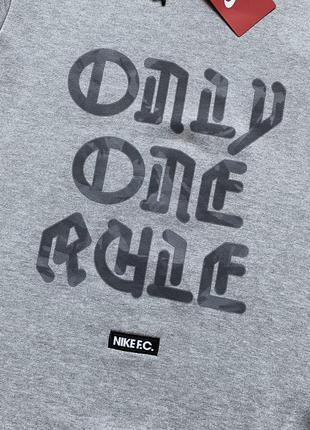 Худі nike fc po 719501-063 чоловіче оригінал розмір m сіре3 фото