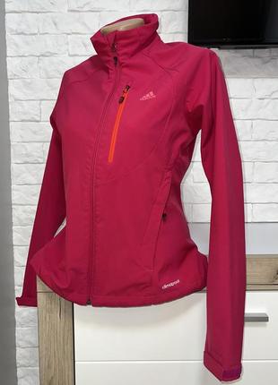 Оригинальная спортивная термокуртка, софтшелл made adidas2 фото