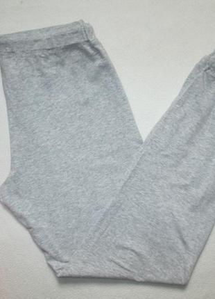 Классные домашние стрейчевые брюки серый меланж с красивыми манжетами maddison4 фото