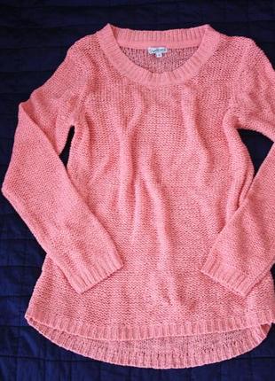 Коралловый свитер up fashion1 фото