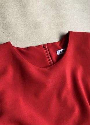 Красное коктейльноеплатье marizona3 фото