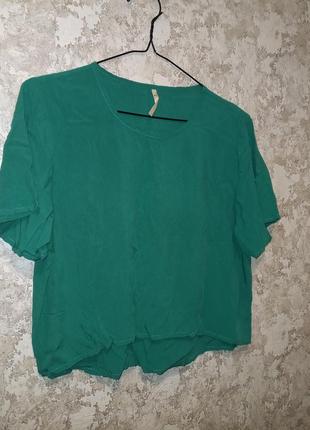 Pacifika блуза віскоза яскраво-зелена2 фото