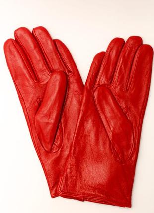 Женские кожаные перчатки на размер  s-m9 фото