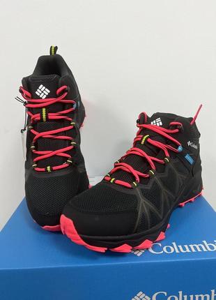 Трекінгові водонепроникні черевики columbia peakfrea ii mid outdry. оригінал.