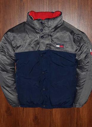 Tommy hilfiger vintage puffer женский винтажный пуховик томми