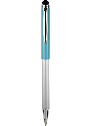 Ручка стилус zebra styluspen telescopic ballpoint pen, medium point 1.0mm телескопічна блакитна4 фото