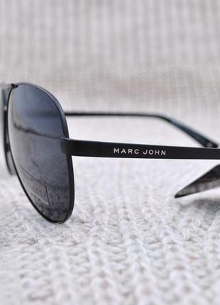 Фирменные солнцезащитные очки капля marc john polarized mj07642 фото