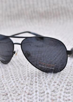 Фирменные солнцезащитные очки капля marc john polarized mj07643 фото