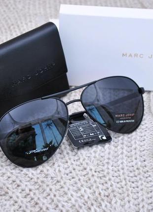 Фирменные солнцезащитные очки капля marc john polarized mj07645 фото