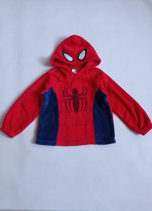 Spiderman. меховушка, реглан на 4-5 лет. человек паук