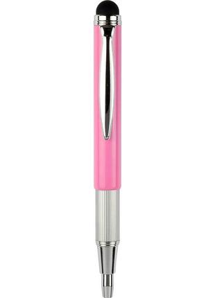 Ручка стилус zebra styluspen telescopic ballpoint pen, medium point 1.0mm телескопическая розовая4 фото