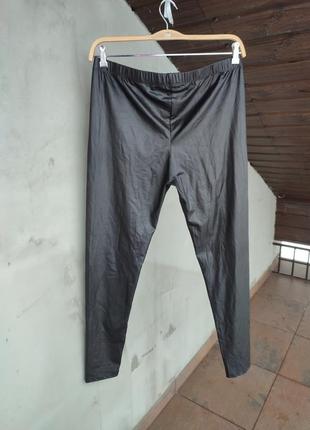 Леггинсы, лосины имитация щижки