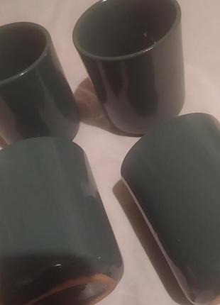 ,стаканы из керамикии,винтаж,5шт