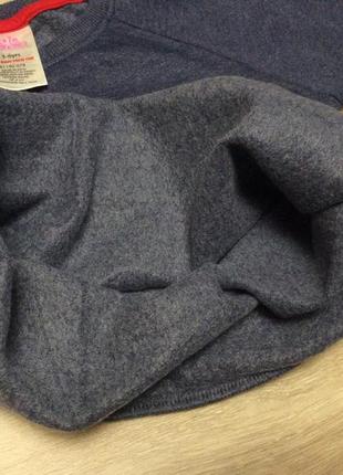 Кофта свитер свитшот утеплённый e-vie 5-6 лет5 фото