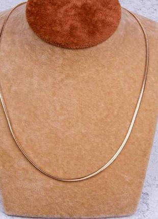 Ланцюжок на шию, пітон широкий, довжина 40 см