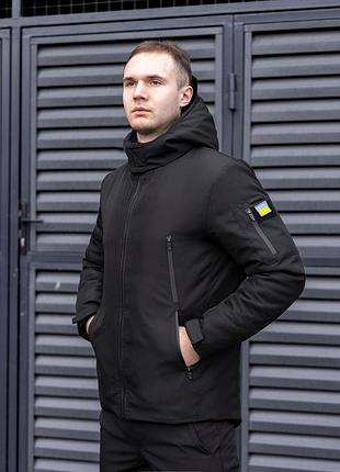 ▪️куртка pobedov winter jacket «motive зима» черная