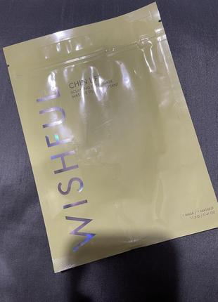 Wishful chin lift sculpting sheet mask/маска для контуру обличчя/підтягуюча маска для обличчя2 фото