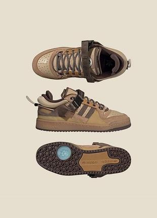 Кросівки adidas forum x bad bunny chocolate