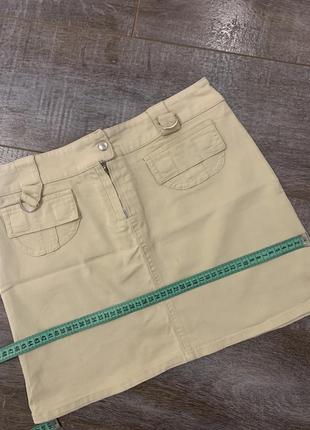 Спідниця міні, юбка котон 6