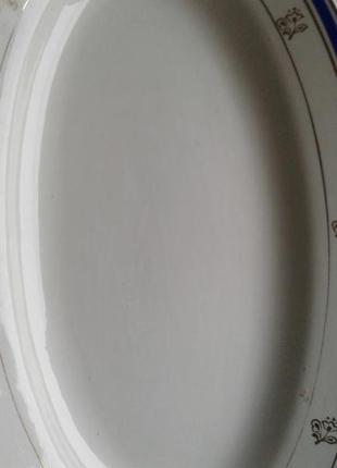 Блюдо, тарілка часів ссер клеймо, вінтаж, новорічний фаянсовий завод 60-ті роки