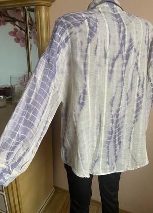 Блуза оверсайз с актуальным принтом zara s4 фото