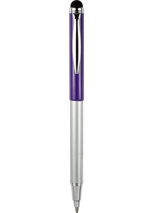 Ручка стилус zebra styluspen telescopic ballpoint pen, medium point 1.0mm телескопічна фіолетова