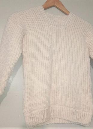 Кофта світер ручної роботи рукав реглан
