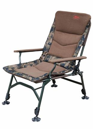 Кресло карповое складное royal camo туристическое походное для отдыха камуфляж