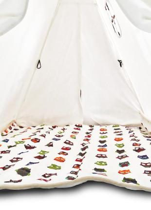 Игровая палатка домик вигвам littledove tt-to1 лесные совы детская2 фото