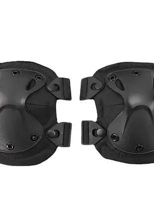 Наколінники tramp knee pads чорні тактичні військові армійські